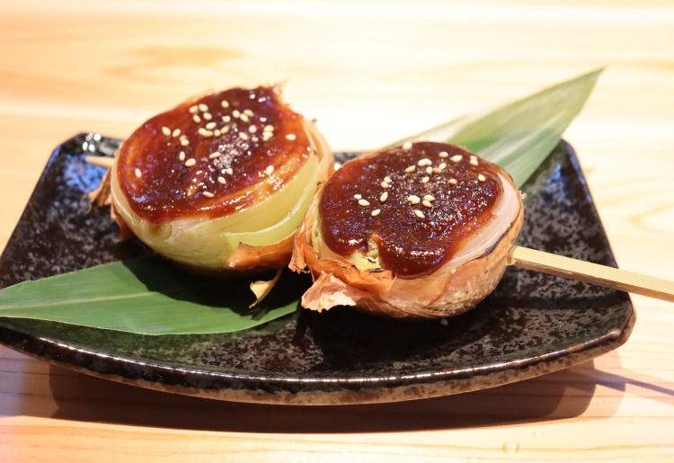 ▼成井さん家の玉ねぎ(田楽)